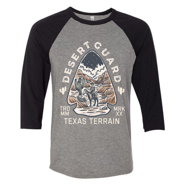 Desert Guard Texas Baseball Tee-CA LIMITED