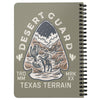 Desert Guard Texas Olive Spiral Notebook-CA LIMITED