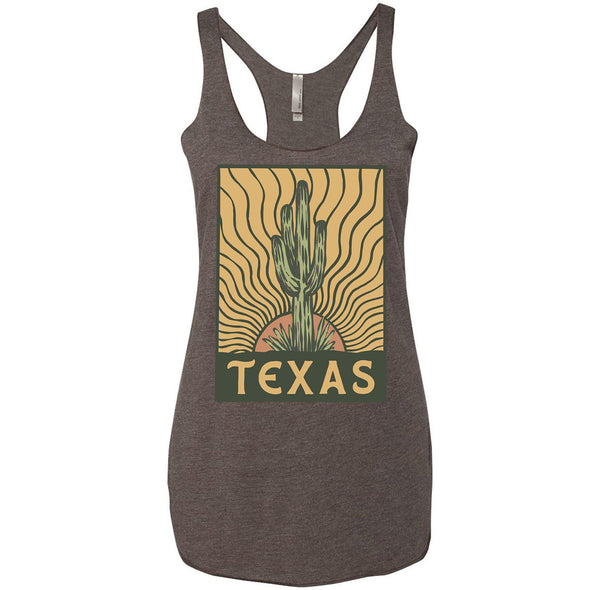 Desert Sunset TX Racerback Tank-CA LIMITED