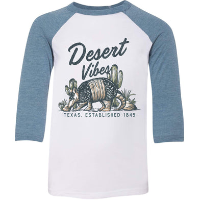 Desert Vibes Texas Youth Baseball Tee-CA LIMITED