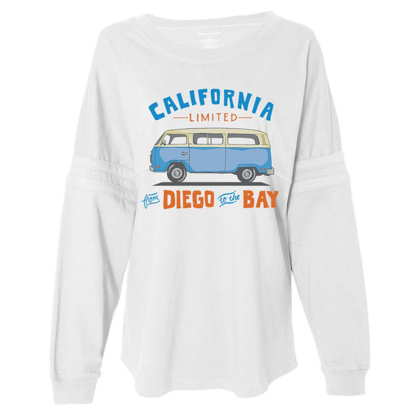 Diego to the Bay Varsity Sweater-CA LIMITED