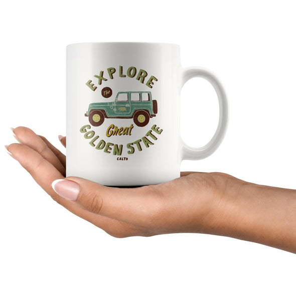 Explore The Golden State Mug-CA LIMITED