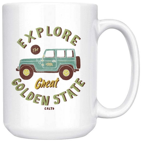 Explore The Golden State Mug-CA LIMITED