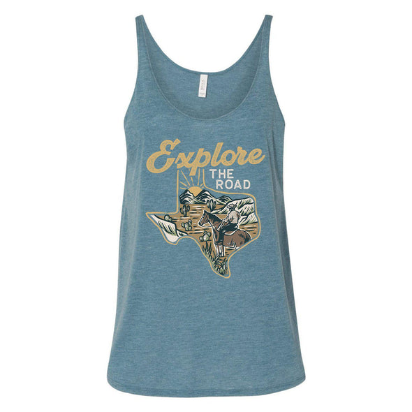 Explore the Road Texas Flowy Tank-CA LIMITED