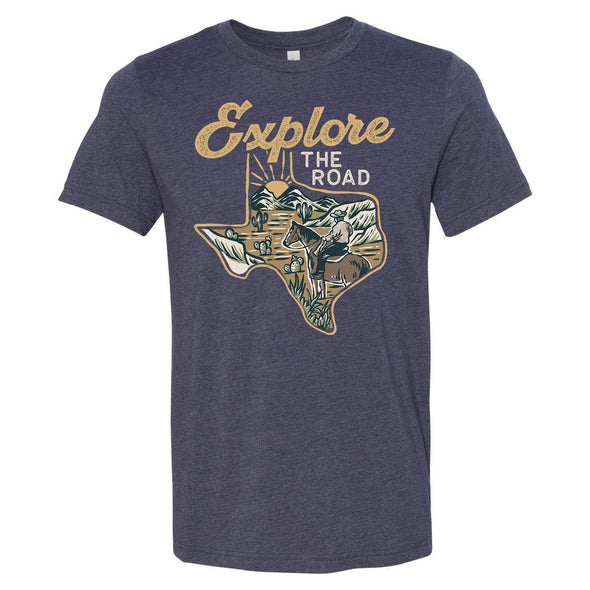 Explore the Road Texas Tee-CA LIMITED