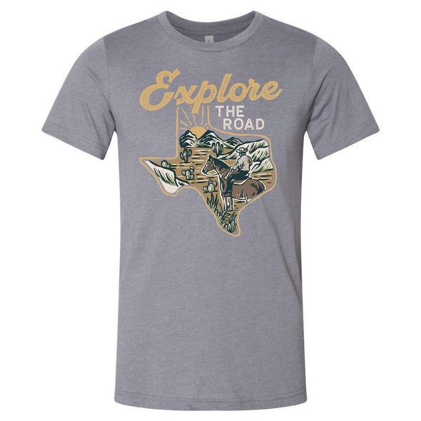 Explore the Road Texas Tee-CA LIMITED