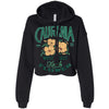 Finest Poppies Cropped Hoodie-CA LIMITED