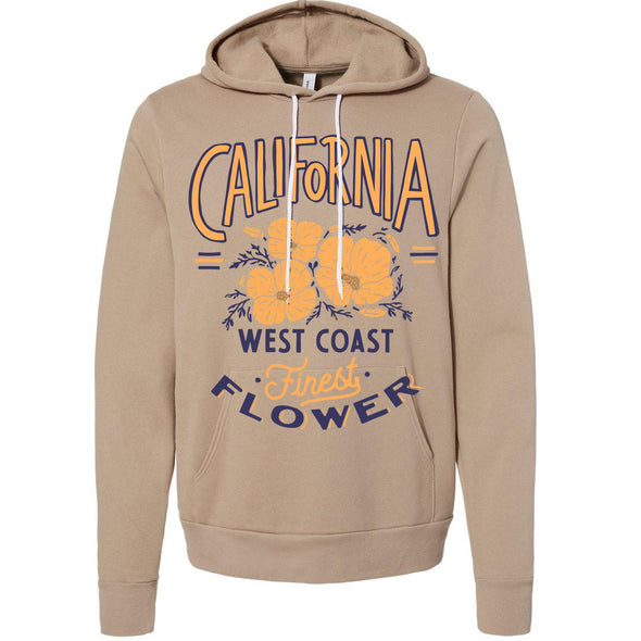 Finest Poppies Pullover Hoodie-CA LIMITED