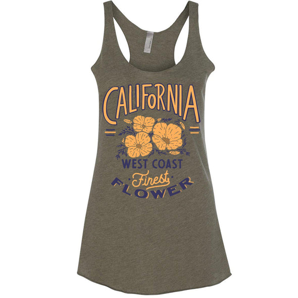 Finest Poppies Racerback Tank-CA LIMITED