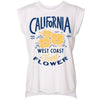 Finest Poppies Rolled Sleeve Tank-CA LIMITED