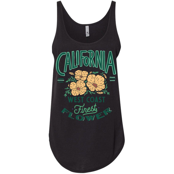 Finest Poppies Side Slit Tank-CA LIMITED