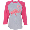 Flamingo FL Baseball Tee-CA LIMITED