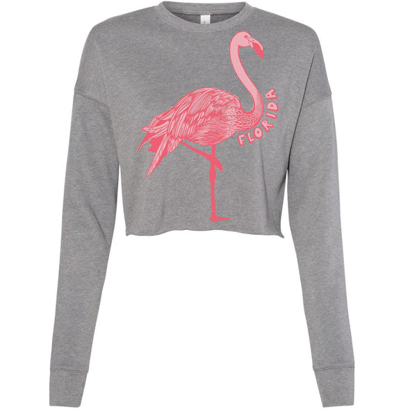 Flamingo FL Cropped Sweater-CA LIMITED