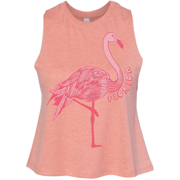 Flamingo FL Cropped Tank-CA LIMITED