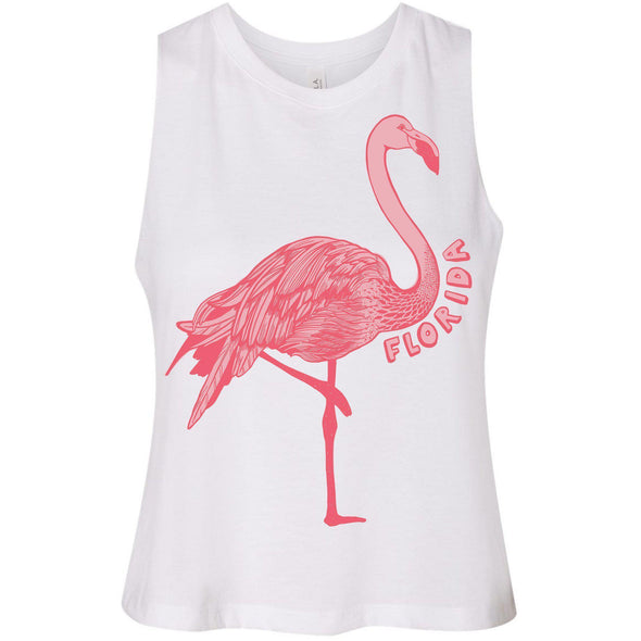 Flamingo FL Cropped Tank-CA LIMITED