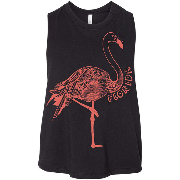 Flamingo FL Cropped Tank-CA LIMITED