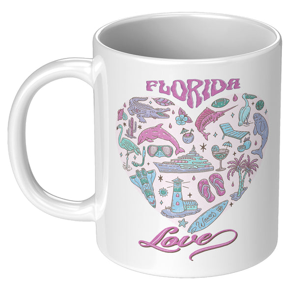 Florida Love Ceramic Mug