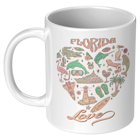 Florida Love Ceramic Mug