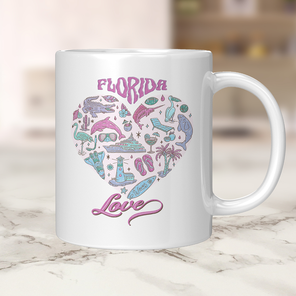 Florida Love Ceramic Mug