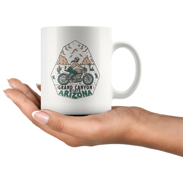 Grand Canyon Rider Arizona Ceramic Mug-CA LIMITED