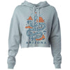 Grand Canyon Snake Arizona Cropped Hoodie-CA LIMITED