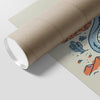 Grand Canyon Snake Arizona Green Ivory Poster-CA LIMITED