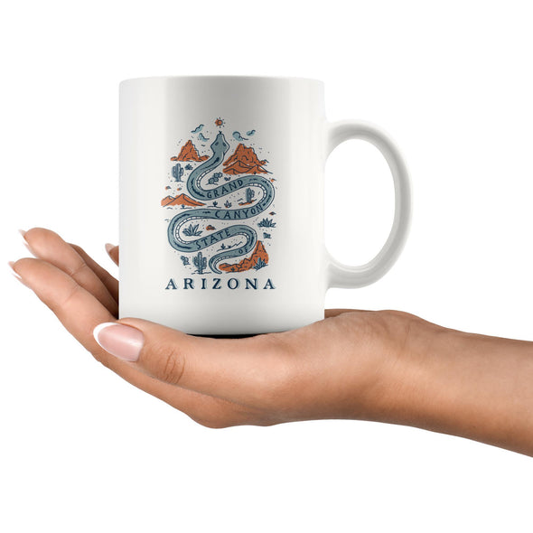 Grand Canyon Snake Arizona Mug-CA LIMITED