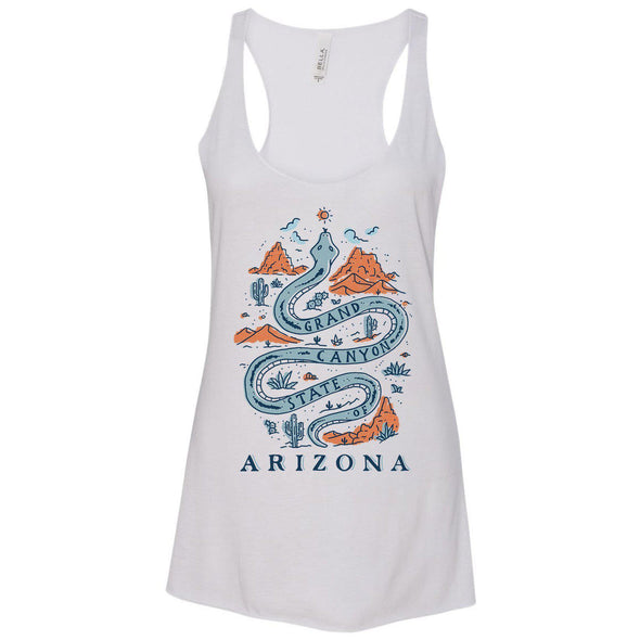 Grand Canyon Snake Arizona Racerback Tank-CA LIMITED