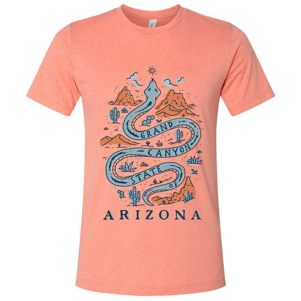 Grand Canyon Snake Arizona Tee-CA LIMITED