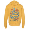 Grand Canyon Snake Arizona Zipper Hoodie-CA LIMITED