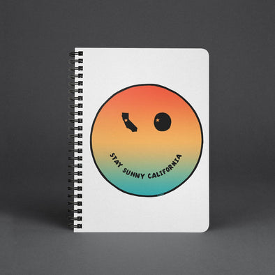 Happy CA Gradient Spiral Notebook-CA LIMITED