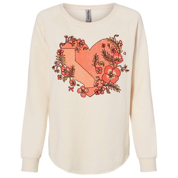 Heart State Crewneck Sweatshirt-CA LIMITED