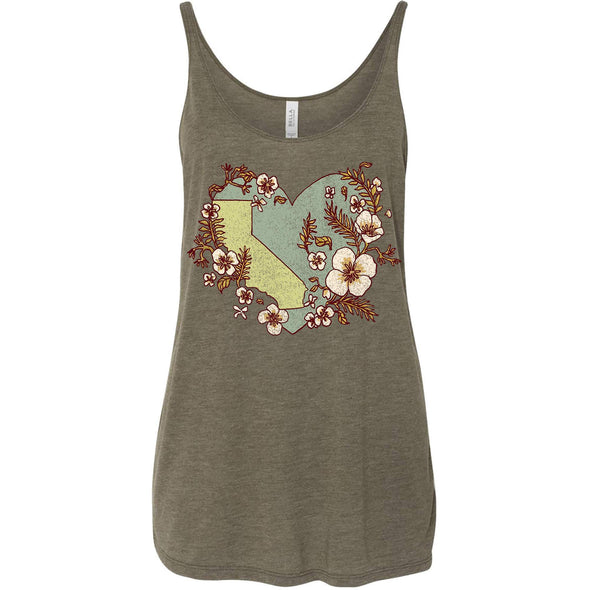 Heart State Flowy Tank-CA LIMITED