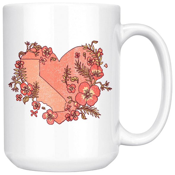 Heart State Pink Ceramic Mug-CA LIMITED