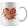 Heart State Pink Ceramic Mug-CA LIMITED