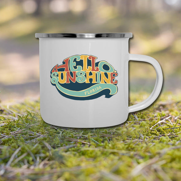 Hello Sunshine FL Multicolor Camper Mug-CA LIMITED