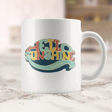 Hello Sunshine FL Multicolor Ceramic Mug-CA LIMITED