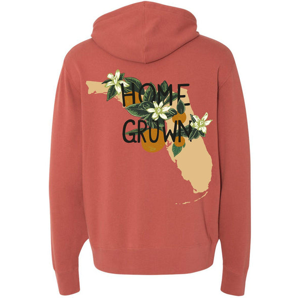 Home Grown FL Zipper Hoodie-CA LIMITED