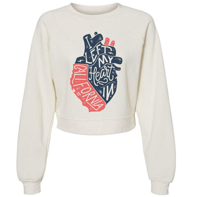 I Left My Heart In CA Raglan Sweater-CA LIMITED