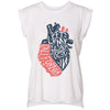 I Left My Heart In CA Rolled Sleeve Tank-CA LIMITED