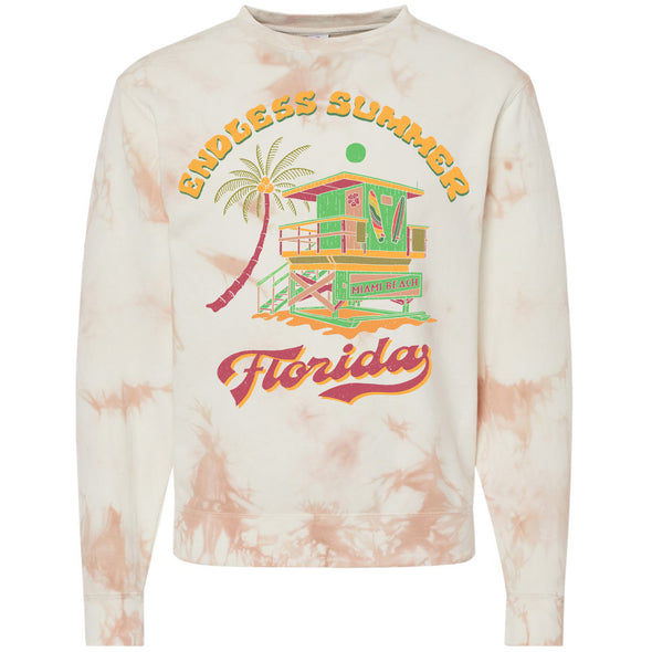 Endless Summer Tie Dye Florida Sweater