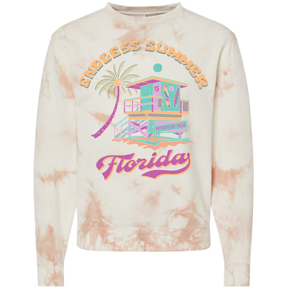 Endless Summer Tie Dye Florida Sweater