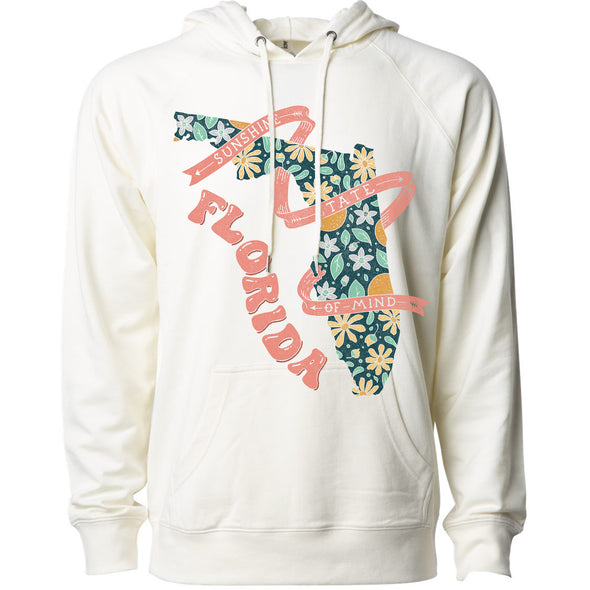 Sunshine State Florida Raglan Hoodie