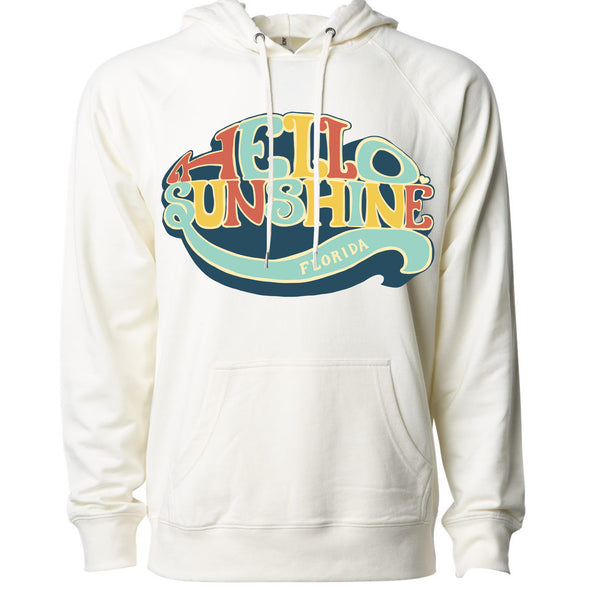 Hello Sunshine Florida Raglan Hoodie