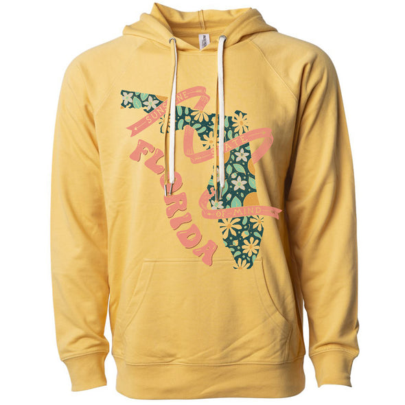 Sunshine State Florida Raglan Hoodie