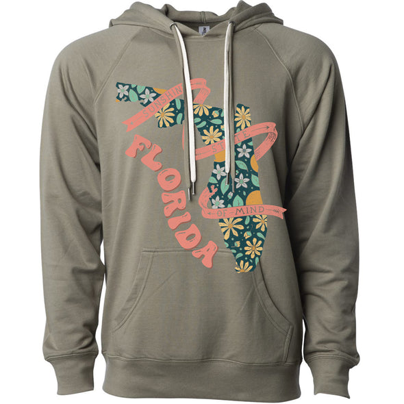 Sunshine State Florida Raglan Hoodie