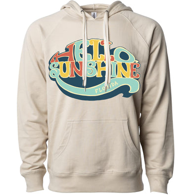 Hello Sunshine Florida Raglan Hoodie