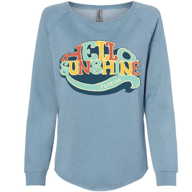 Hello Sunshine Florida Crewneck Sweatshirt