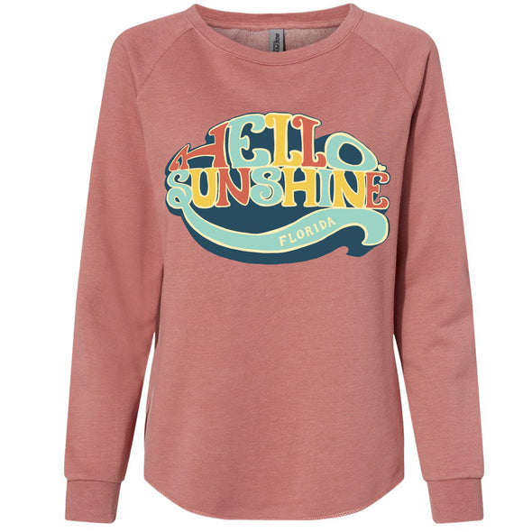 Hello Sunshine Florida Crewneck Sweatshirt