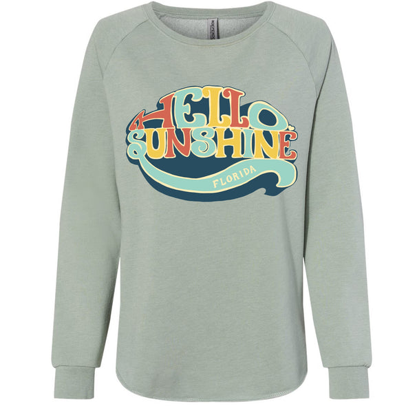 Hello Sunshine Florida Crewneck Sweatshirt